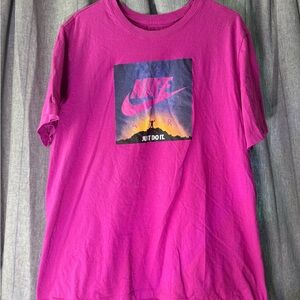Nike Kids Magenta Graphic Tee
